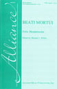 Beati Mortui TTBB choral sheet music cover